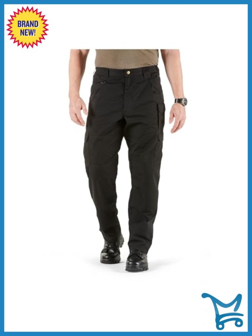 Tactical Mens Ripstop Cargo Work Pants